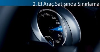İkinci El Araç Satışına Sınırlama